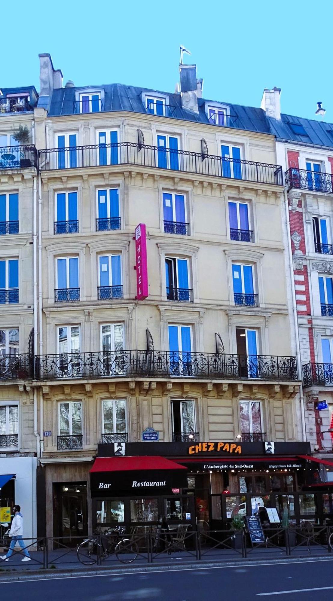 Hipotel Paris Voltaire Bastille Exterior foto